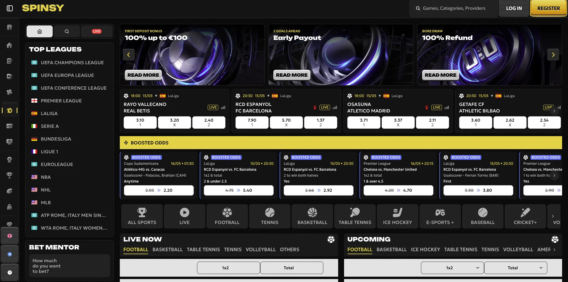 Betfair casino review